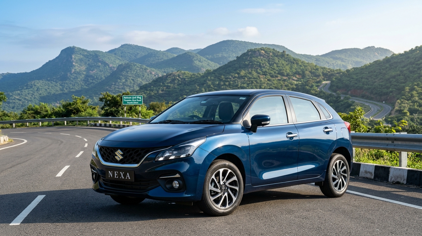 Maruti Suzuki Baleno rental in Tirupati